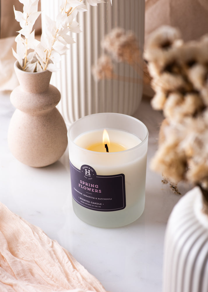 Copy of Fresh Daisies Scented Candle Henry and Co fragrance