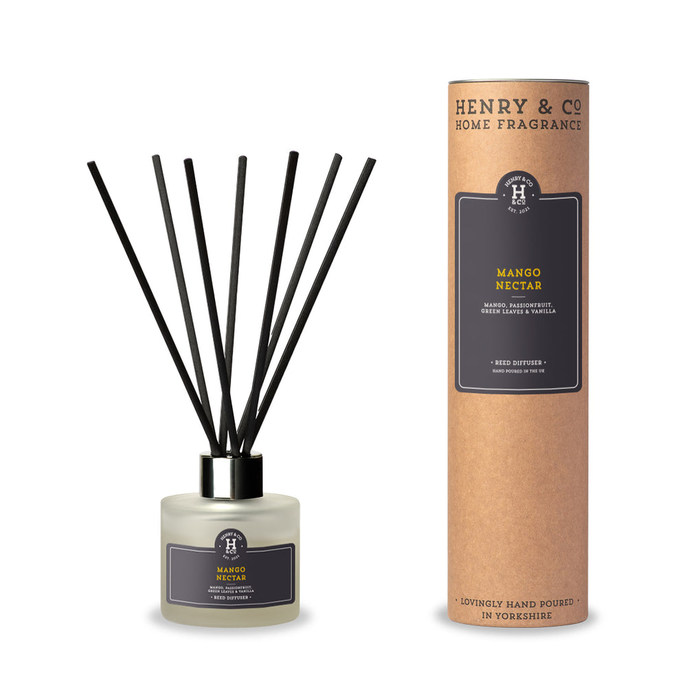 Mango Nectar Reed Diffuser Henry and Co fragrance