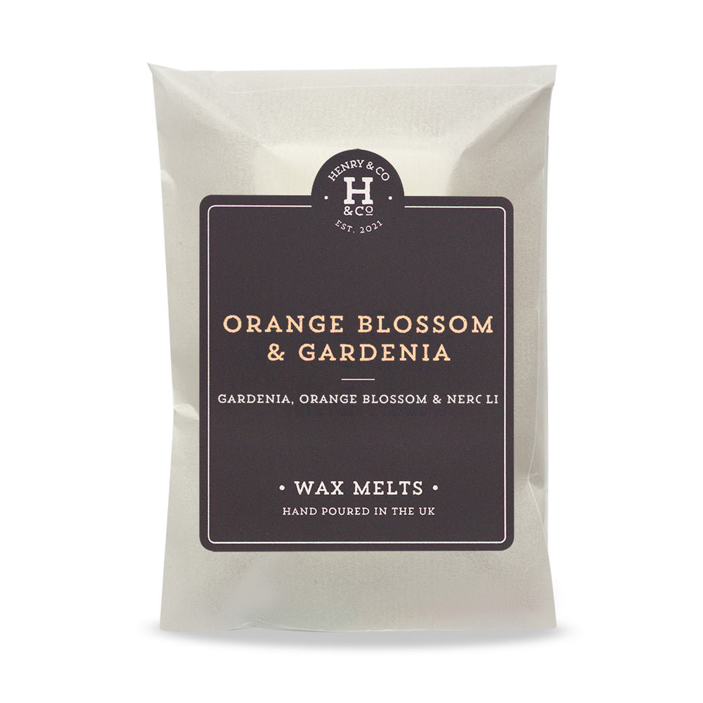 Orange Blossom & Gardenia Wax Melts Henry and Co fragrance