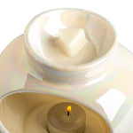 Ceramic Oval Lustre Melt Warmer Henry and Co fragrance