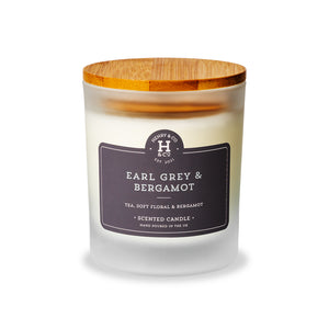 
            
                Load image into Gallery viewer, Earl Grey &amp;amp; Bergamot Scented Candle Henry and Co fragrance
            
        