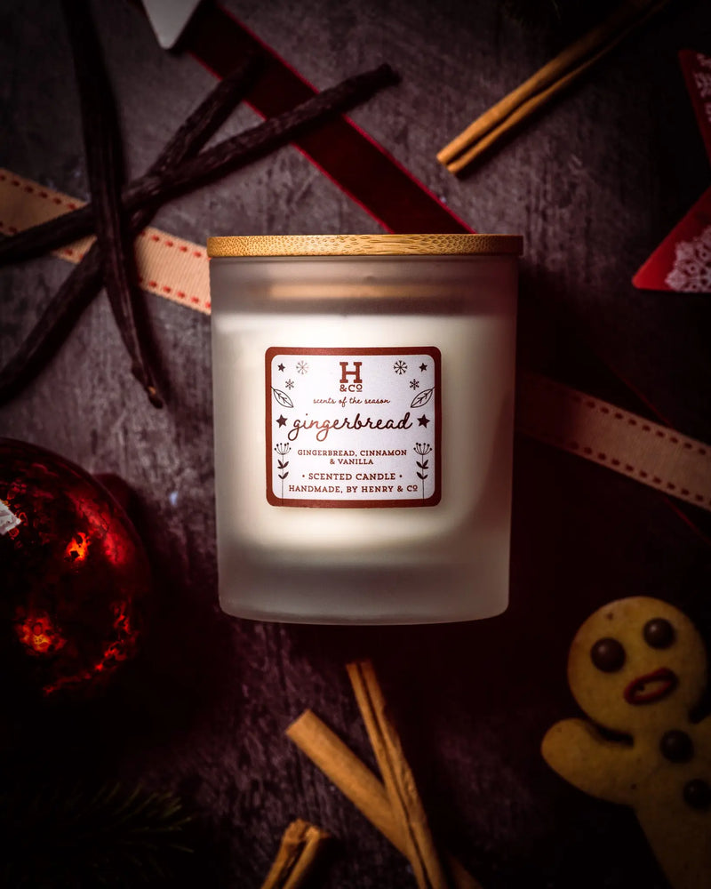 Gingerbread Scented Candle Henry and Co fragrance