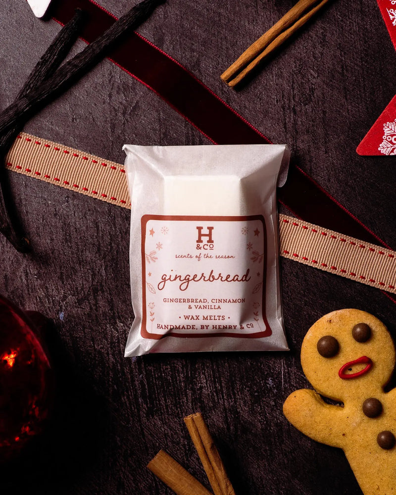 Gingerbread Wax Melts Henry and Co fragrance