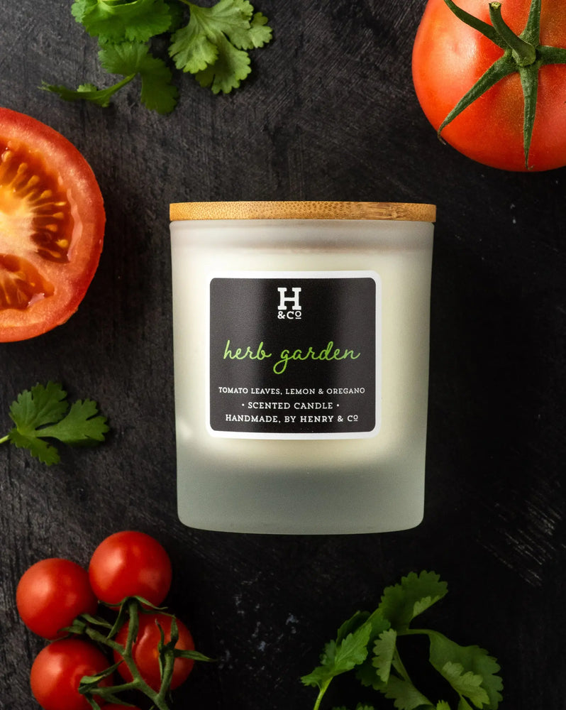 Herb Garden Scented Candle Henry and Co fragrance