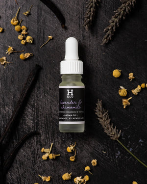 Lavender & Chamomile Aroma Oil Henry and Co fragrance