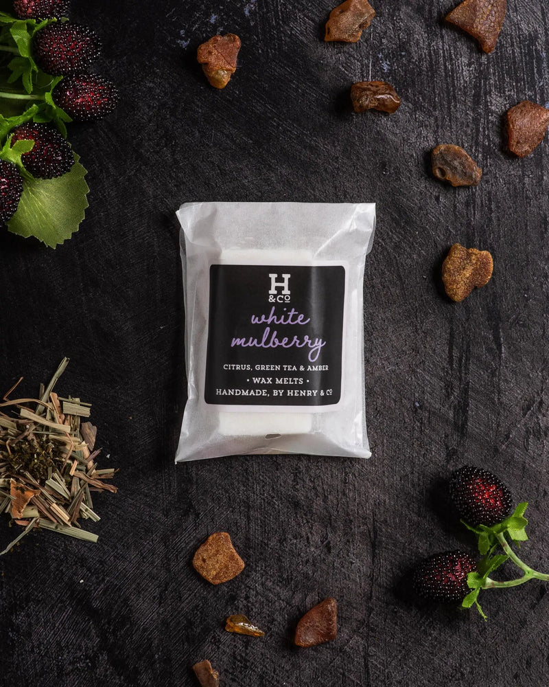 White Mulberry Wax Melts Henry and Co fragrance