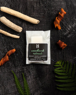 
            
                Load image into Gallery viewer, Woodland Retreat Wax Melts Henry and Co fragrance
            
        